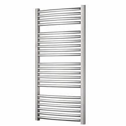 【Chrome Curved Towel Radiator】