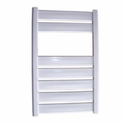 【White Flat Towel Radiator】