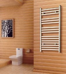 【Chrome Oval Flat Towel Radiator】